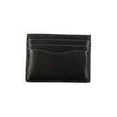 Calvin Klein Sleek Black Leather Card Holder -  Leather Card Holder for Men -  Calvin Klein.